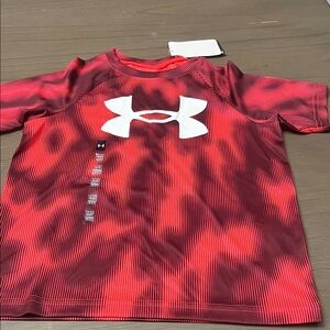 NWT! Under Armour active neon Graphic Tee. Youth XS